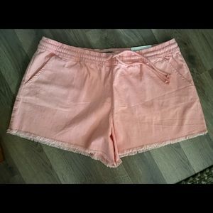Natural Reflections Shorts. Pink. Sz XL NWT